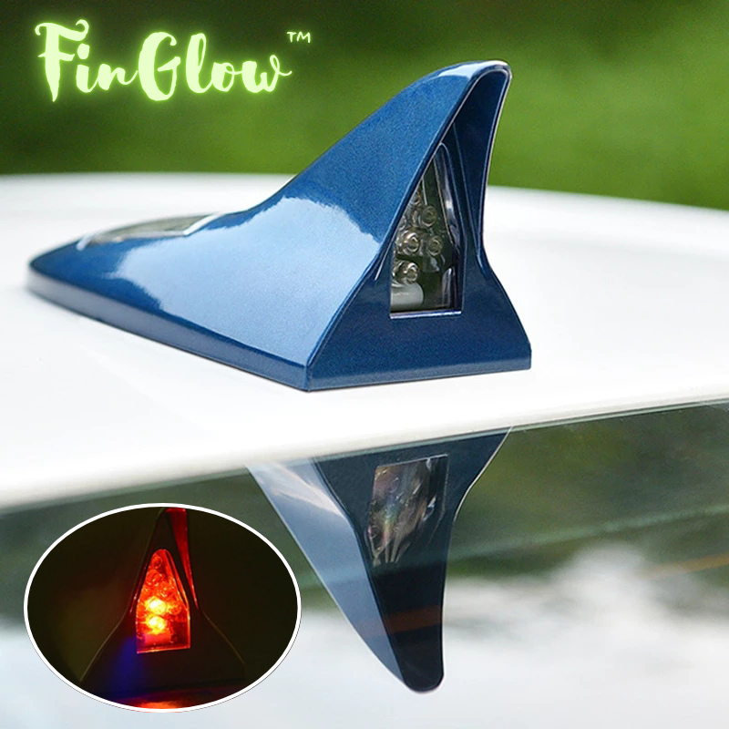 FinGlow™ | Haifischflosse Solar LED Leuchte