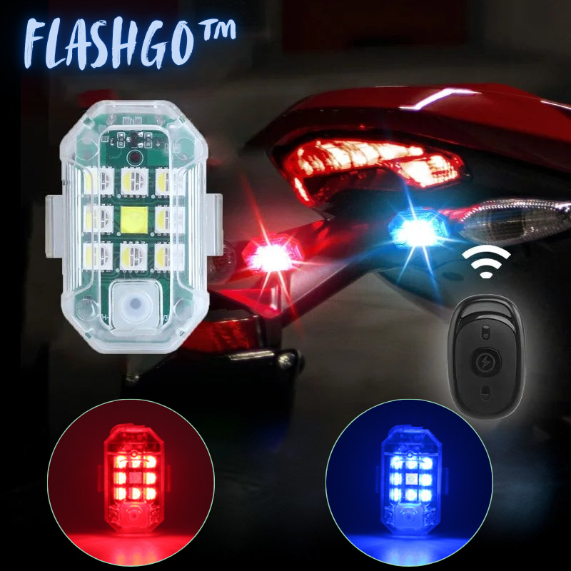 FlashGo™ | LED Stroboskoplicht für Fahrzeuge (1+1 GRATIS)