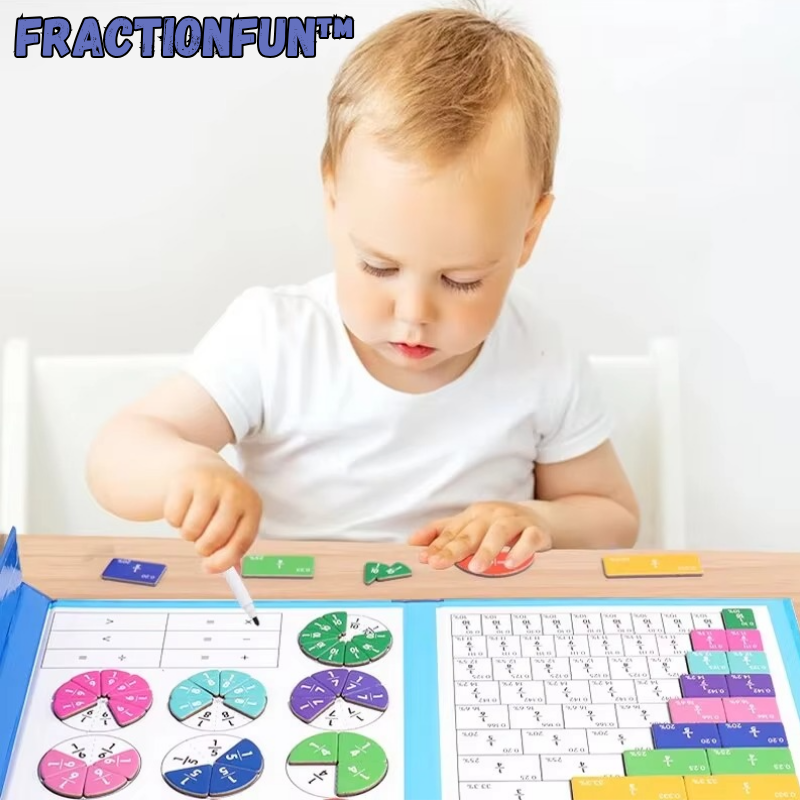 FractionFun™ | Magnetisches Bruchrechen-Lernbuch