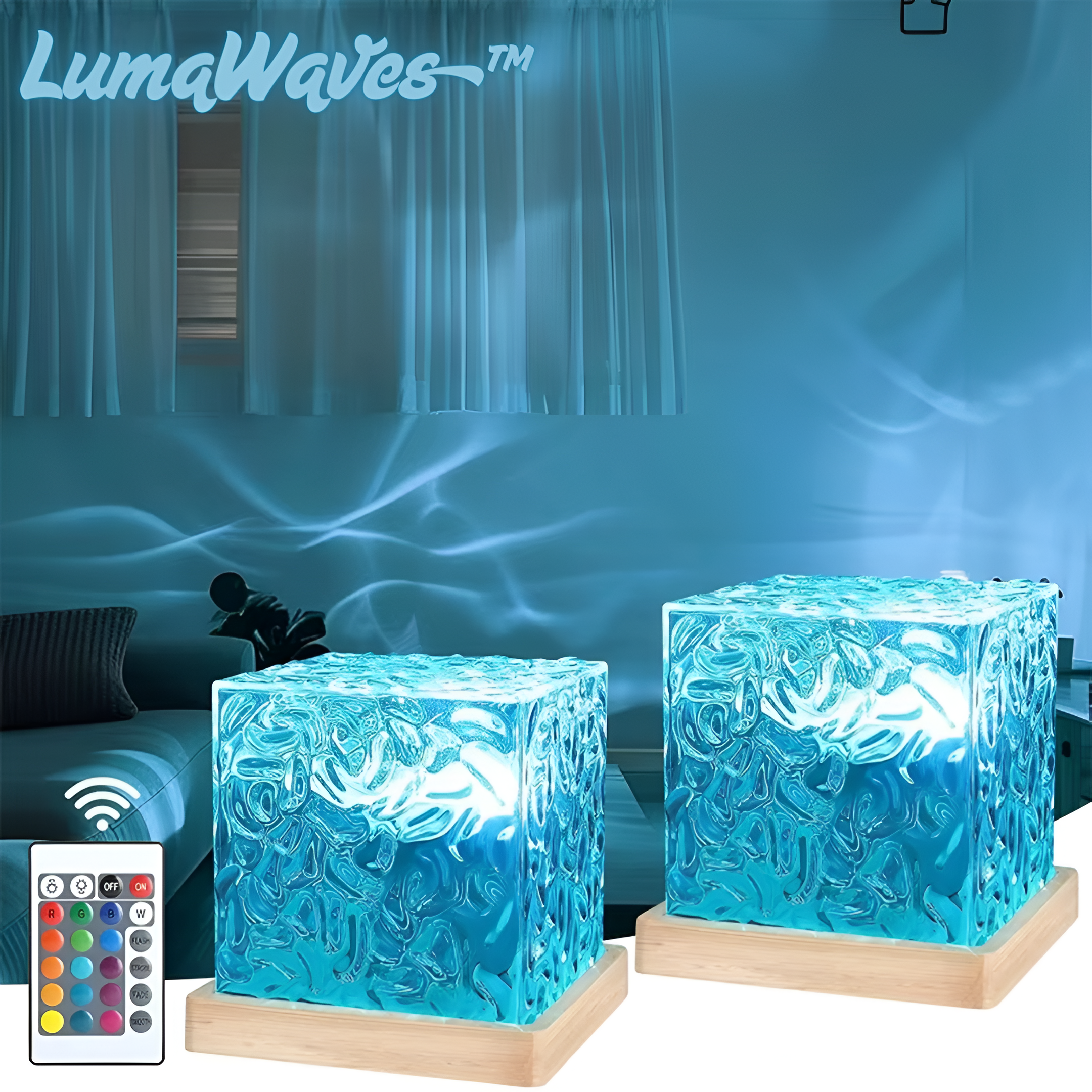 LumaWave™ - Ozeanwellen-Projektorlampe