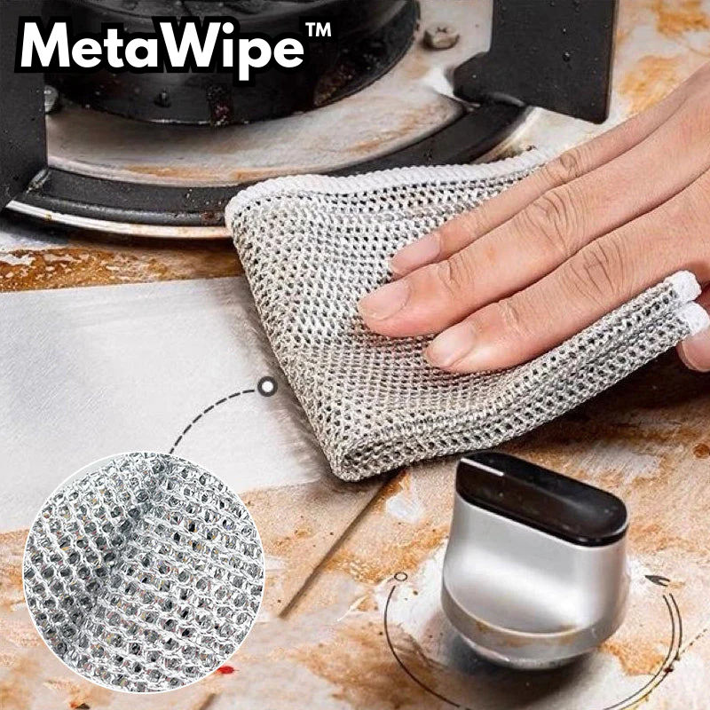 MetaWipe™ - Magisches Draht-Reinigungstuch (10+10 GRATIS)