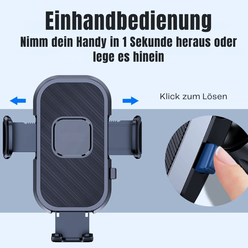 GripLock™ - Starker Saugnapf-Handyhalter