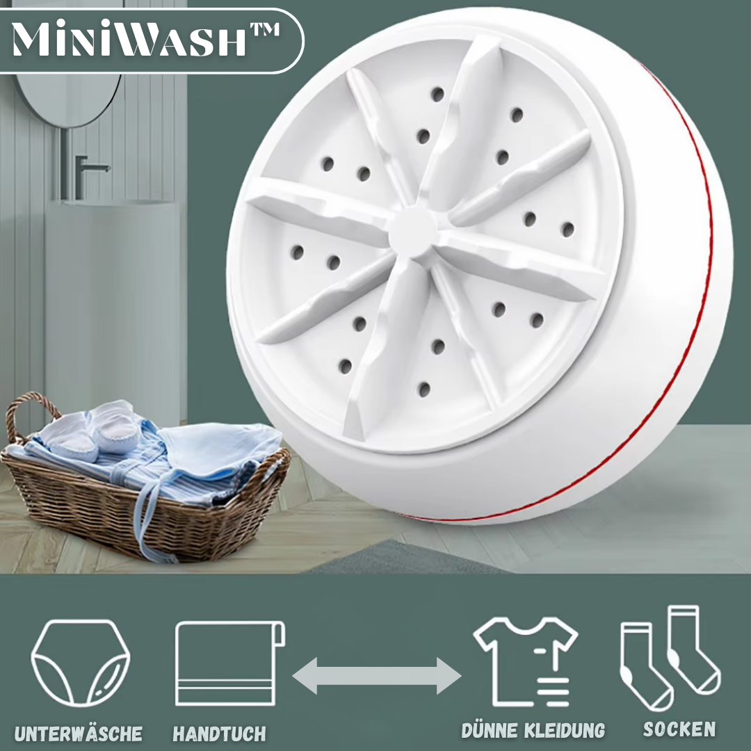 MiniWash™ | Mini 2-in-1 Wasch- & Geschirrspüler