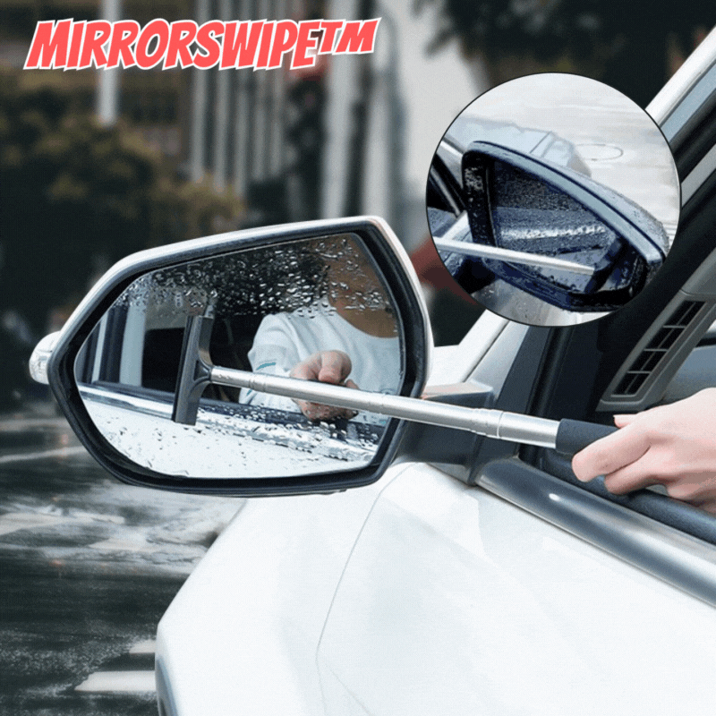 MirrorSwipe™ | Ausziehbarer Auto Seitenspiegel Wischer