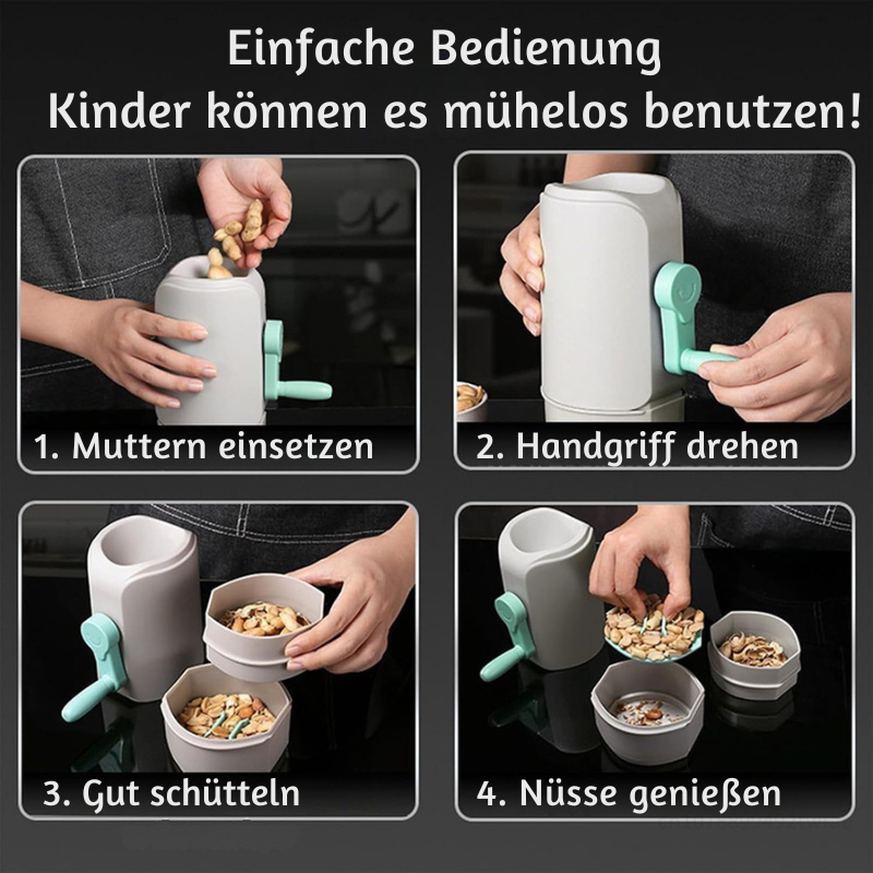 NutEase™ | Erdnuss und Saatenschäler