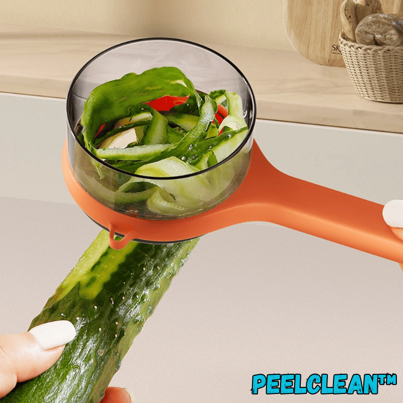 PeelClean™ |  Schäler mit Abfallbehälter (1+1 GRATIS)