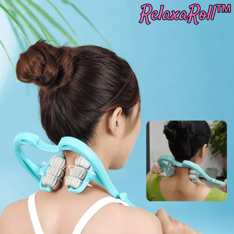 RelaxaRoll™ | Massage-Roller gegen Nackenschmerzen