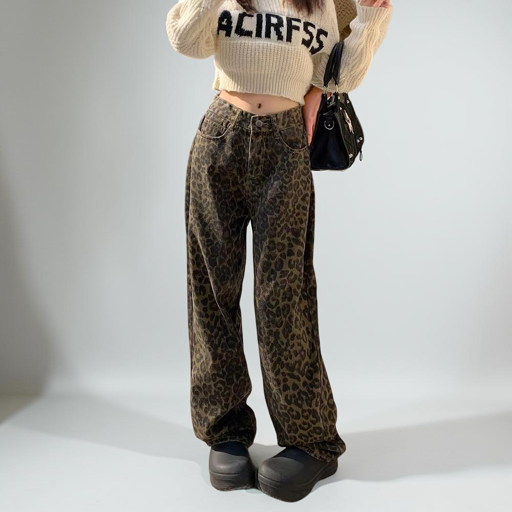 Denzia™ - Jeans mit Leopardenmuster