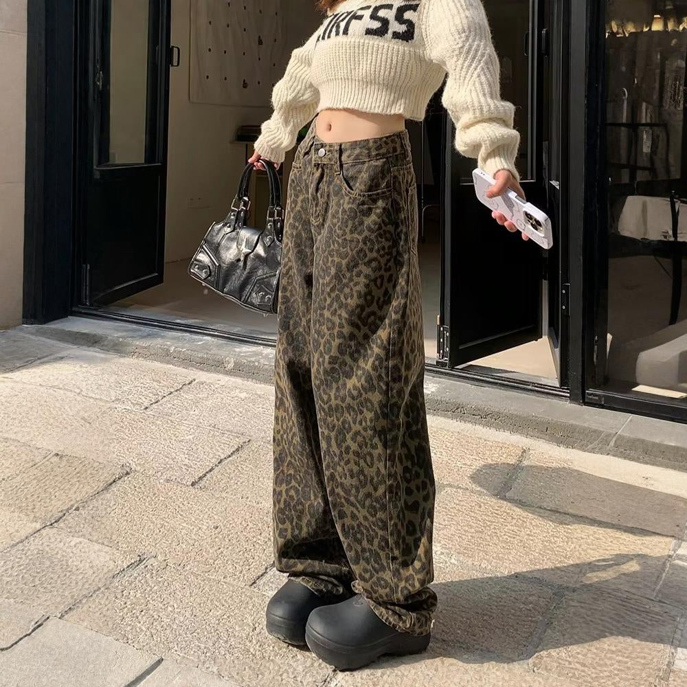 Denzia™ - Jeans mit Leopardenmuster