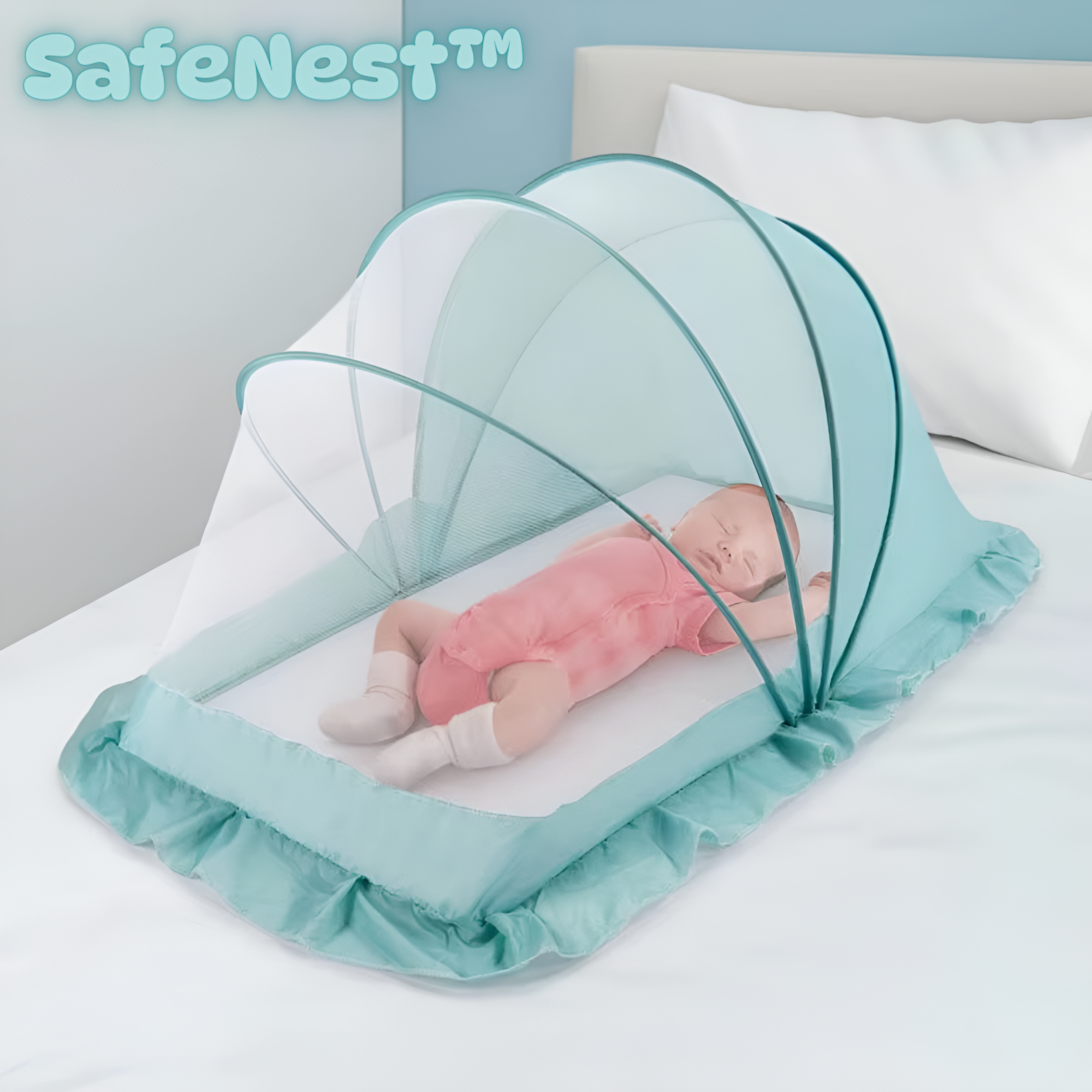 SafeNest™ - Faltbaren Moskitonetz