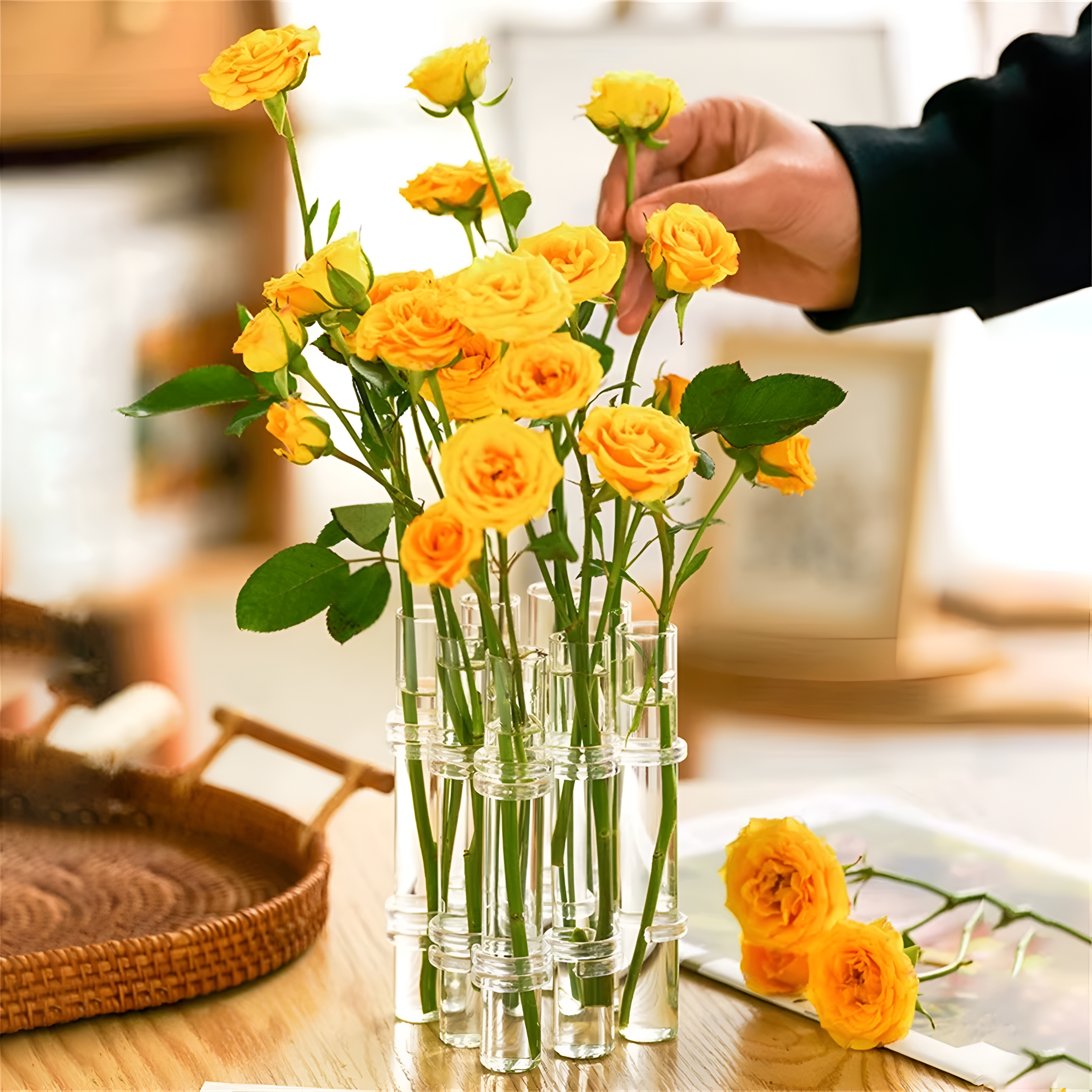 Florinex™ - Klappbare Blumenvase