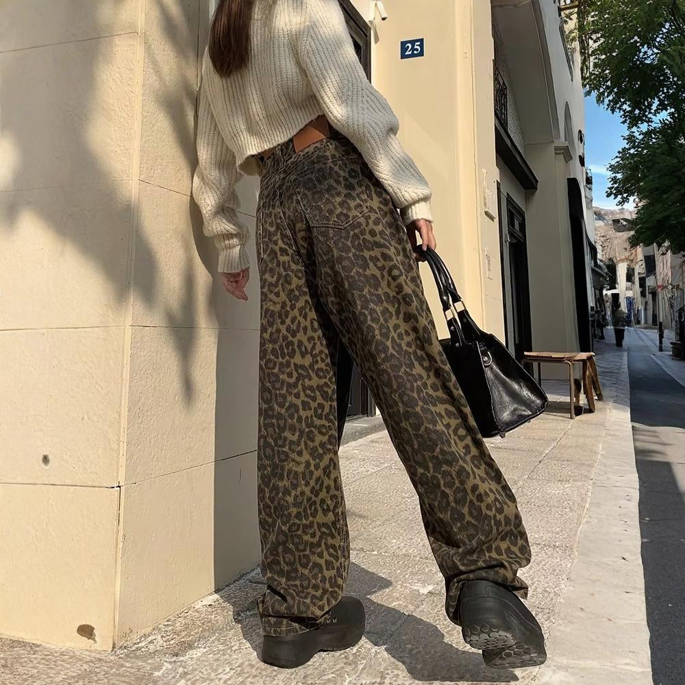 Denzia™ - Jeans mit Leopardenmuster