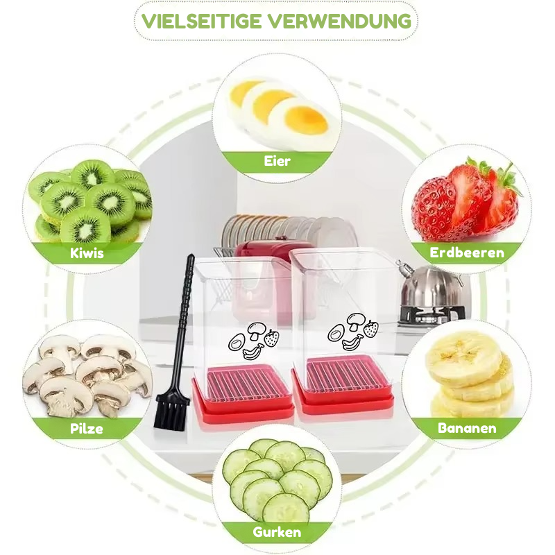 SliceEase™ | Obst & Gemüse-Hobel