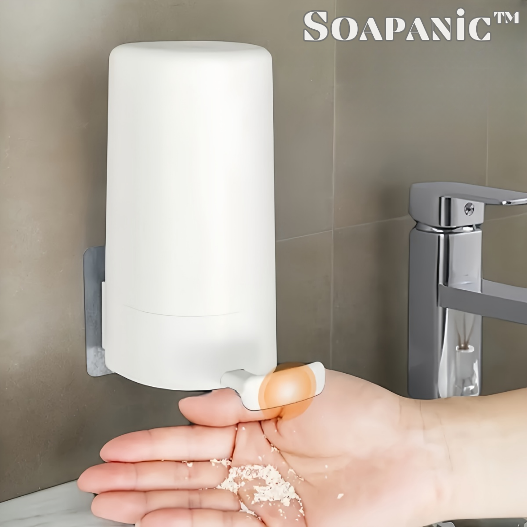 Soapanic™ - Spender für Barseife mit Mahlwerk