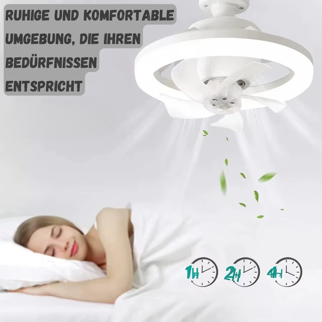 TwirlGlow™ - 360 drehbare Deckenventilatorleuchte