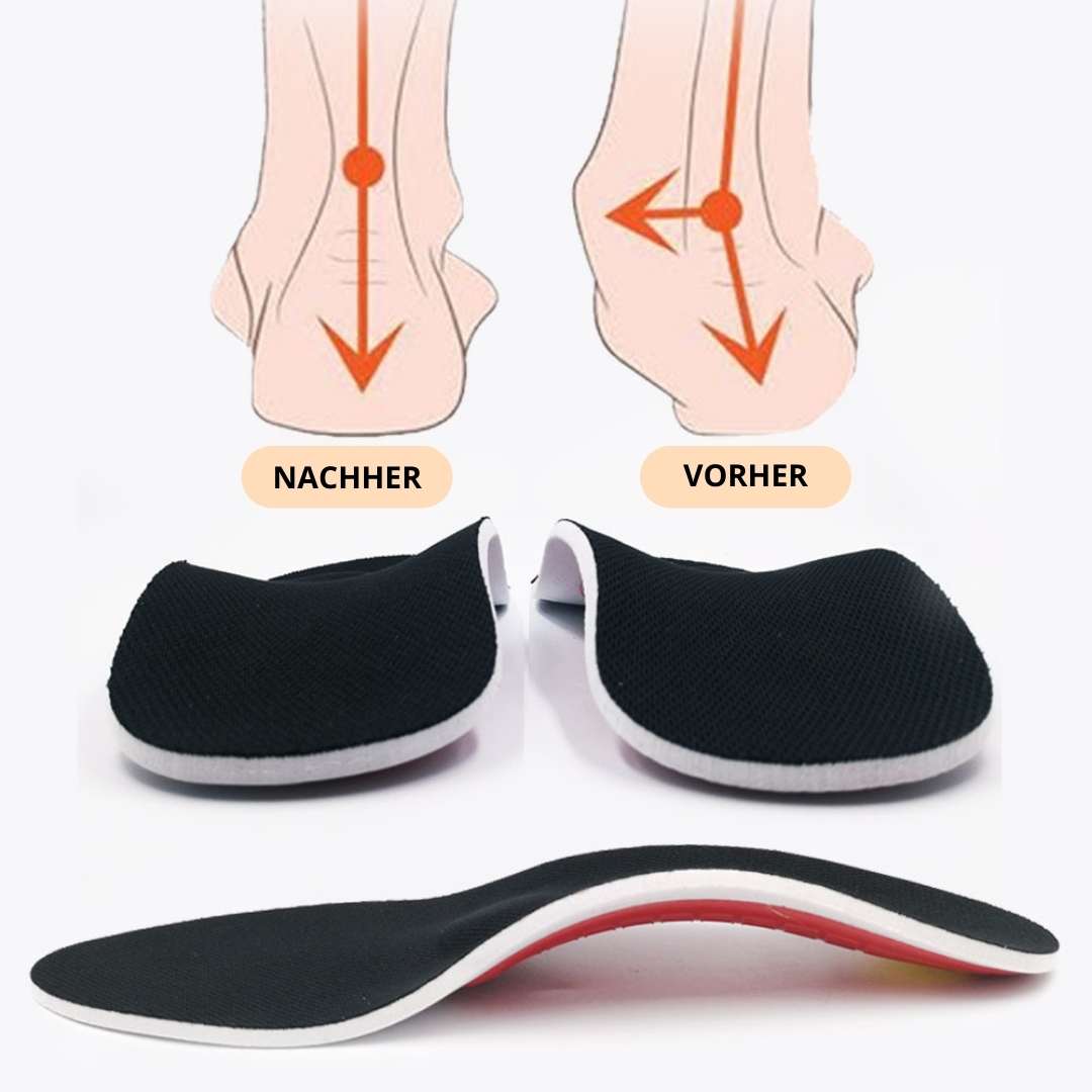 ArchEase™ - Orthopädische Einlegesohle Fußgewölbestütze