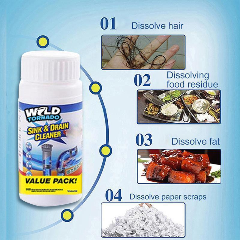WildTornado™ - Spülbecken und Abflussreiniger (1+1 GRATIS)
