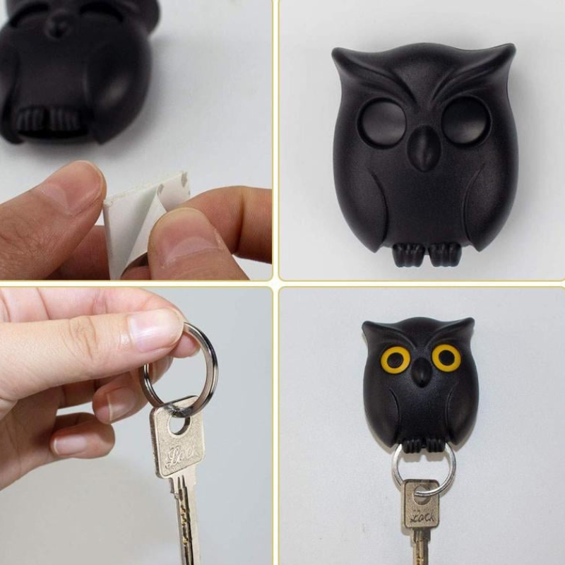 Owly™ | Magnetischer Eulenschlüsselhalter (1+1 GRATIS)