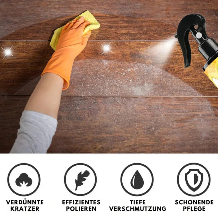 BeeWax™ – Bienenwachsspray zur Holzpflege