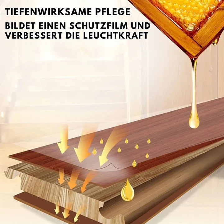 BeeWax™ – Bienenwachsspray zur Holzpflege