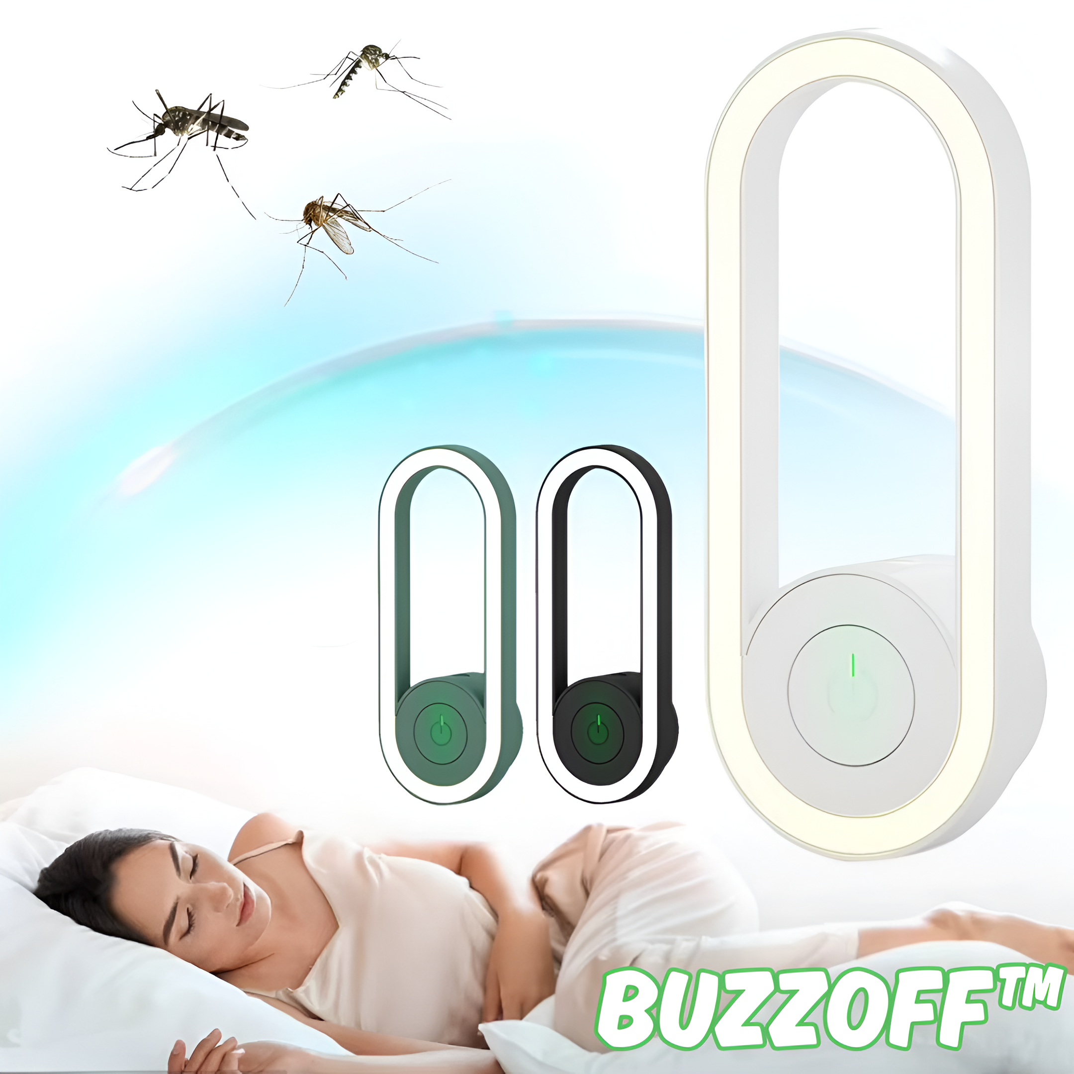BuzzOff™ - Ultraschall-Insektenschutzmittel (1+1 GRATIS)