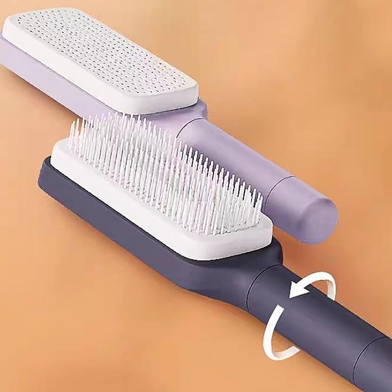 VelvaComb™ | Haarbürste mit einziehbaren Borsten