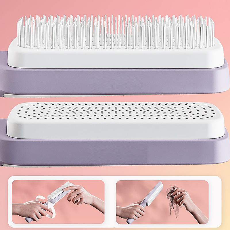 VelvaComb™ | Haarbürste mit einziehbaren Borsten