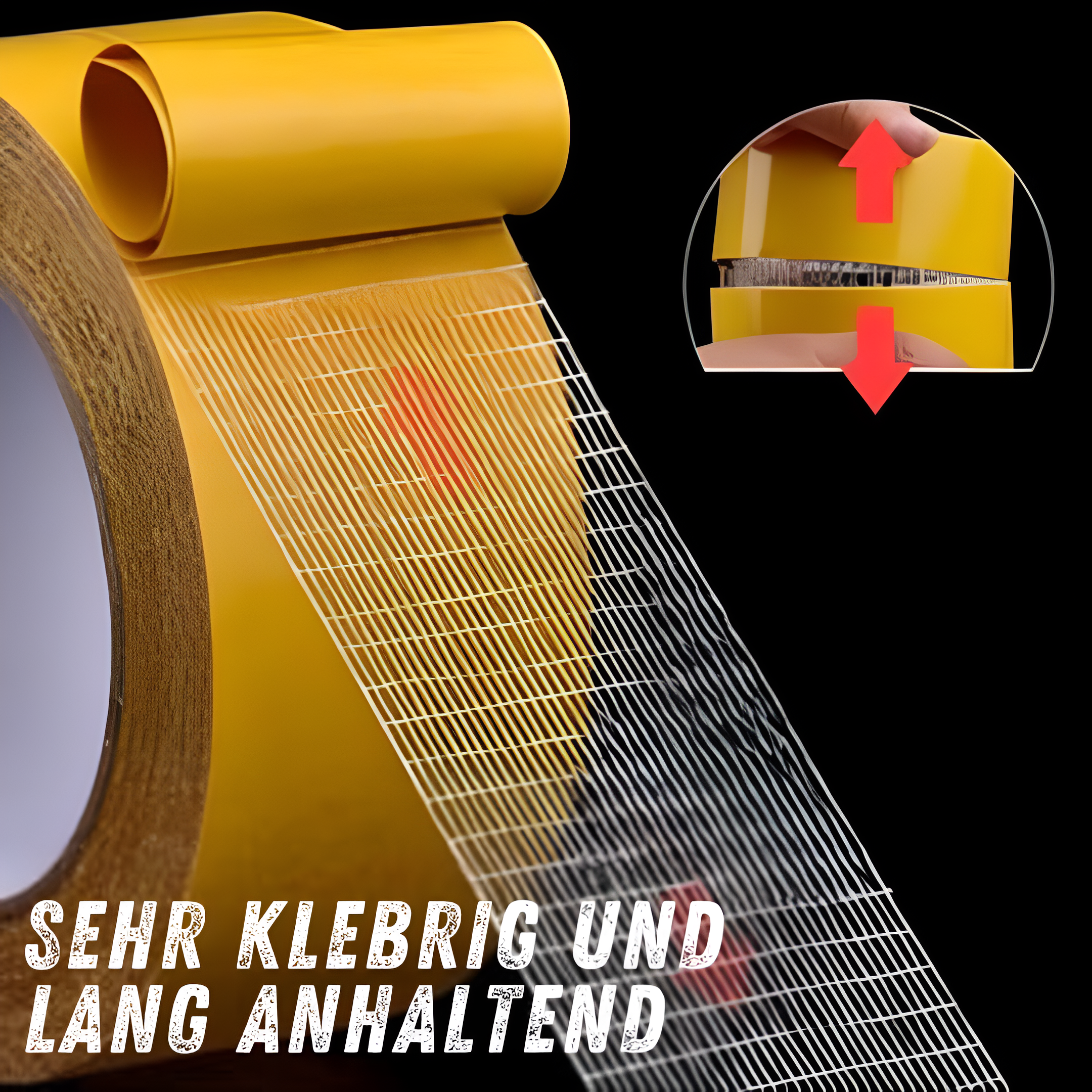 Fibriq™ - Doppelseitig klebendes Faserband (1+1 GRATIS)