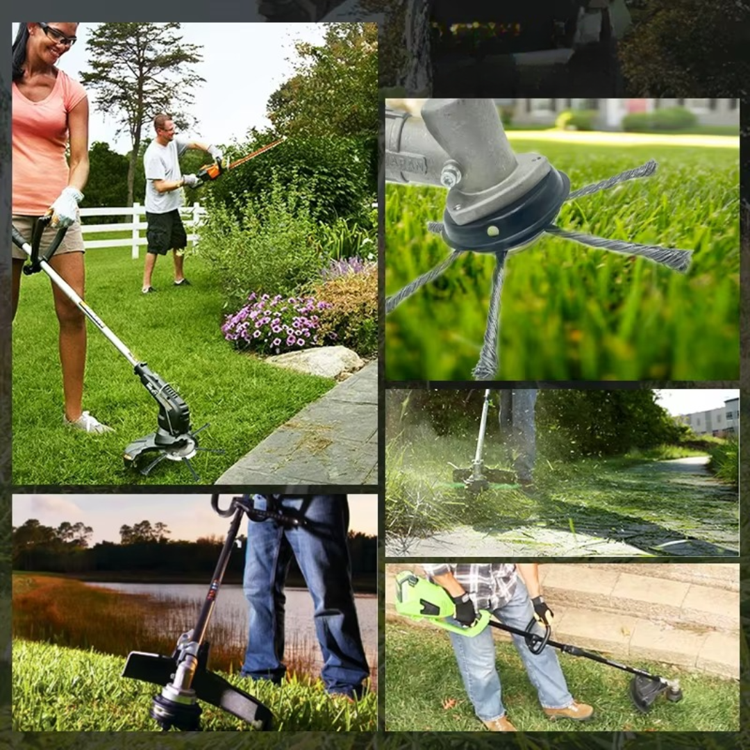 GrassRipper™ - Stahldraht-Grasschneider