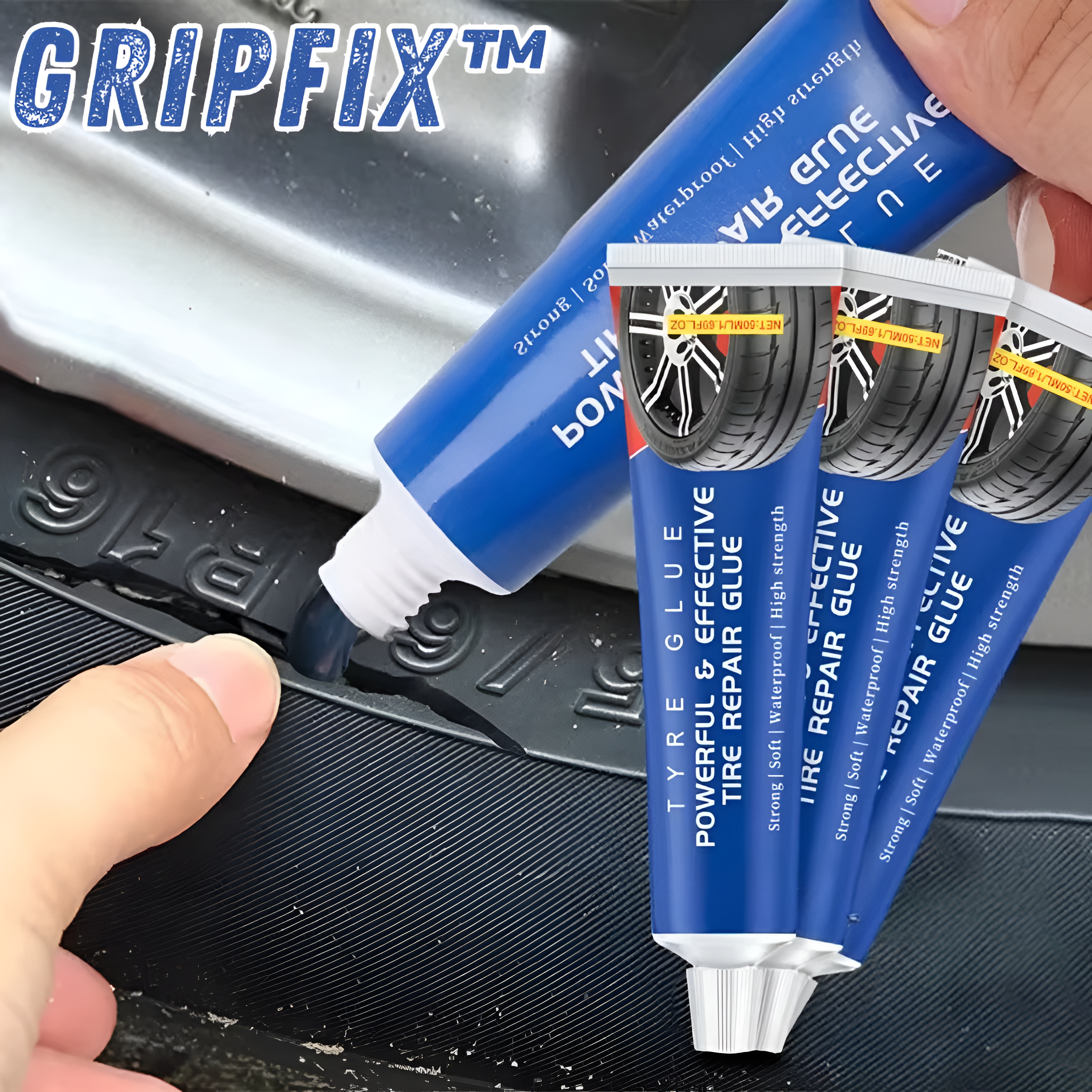 GripFix™ - Reifenreparaturkleber (1+1 GRATIS)
