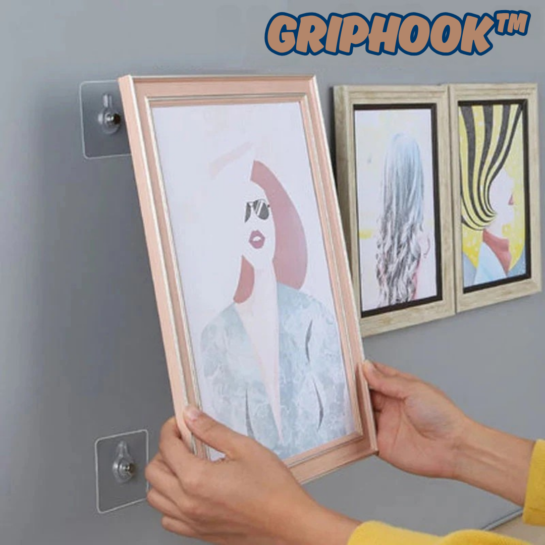 GripHook™ – Selbstklebende Wandhaken (10+10 GRATIS)