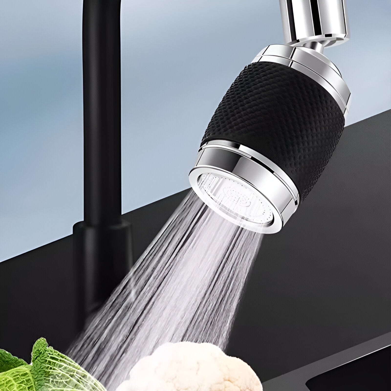 TwisTap™ - 360° Spritzwasser Geschützter Drehbarer Wasserhahn