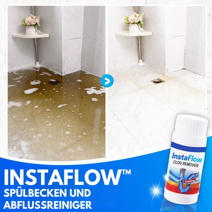 InstaFlow™ - Spülbecken und Abflussreiniger (1+1 GRATIS)
