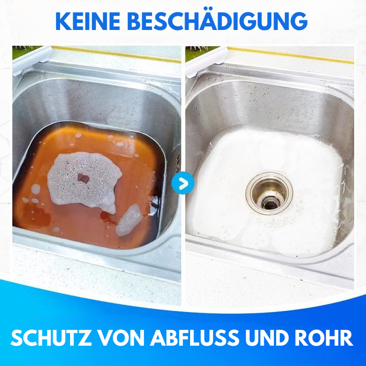 InstaFlow™ - Spülbecken und Abflussreiniger (1+1 GRATIS)