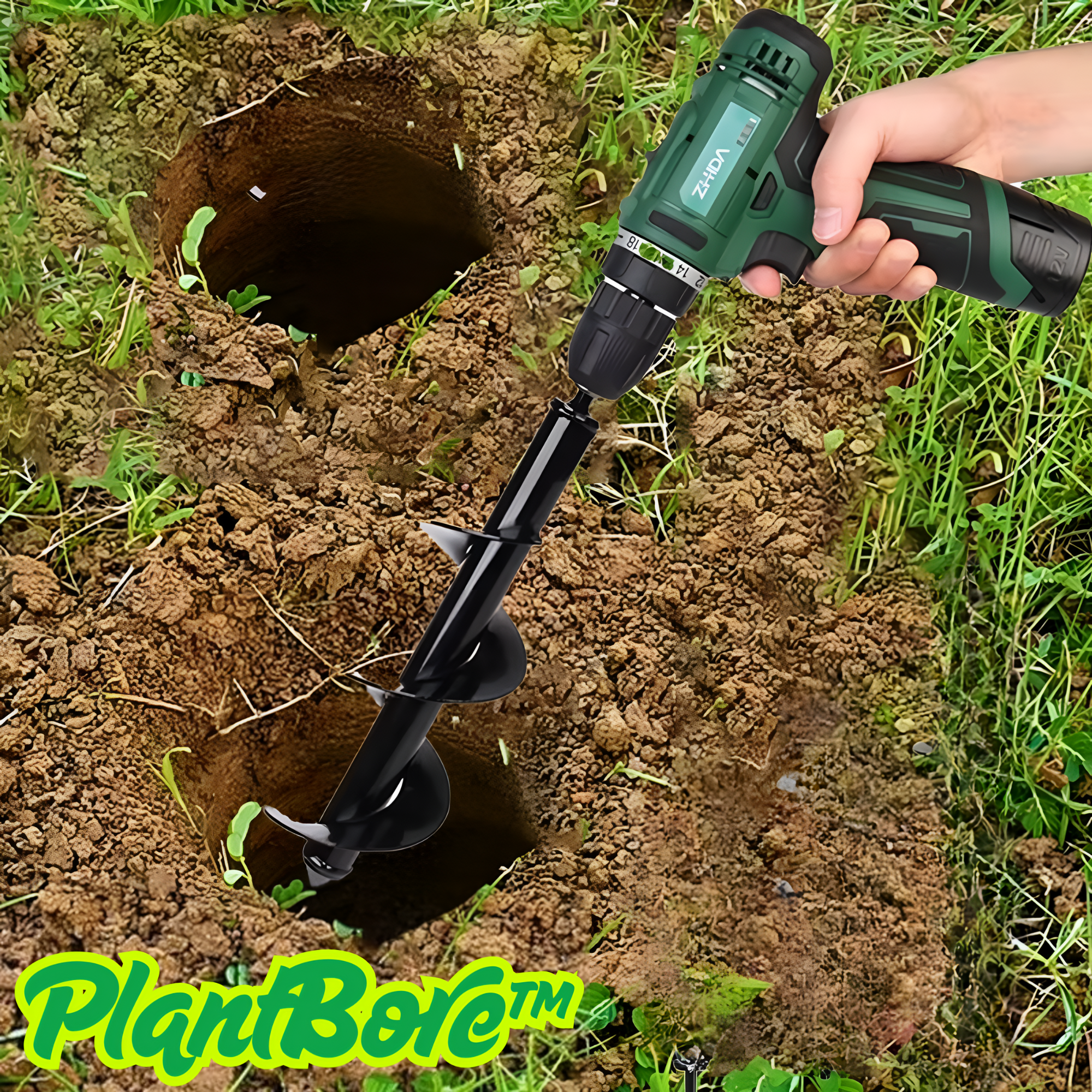 PlantBore™ - Spiral-Bohrkopf