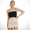SkortFit™ - Damen Cargo-Rockshorts