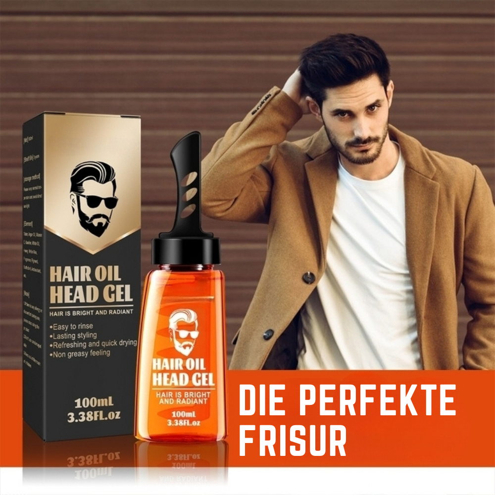 TwinGroom™ - 2-in-1 Haargel mit Kamm