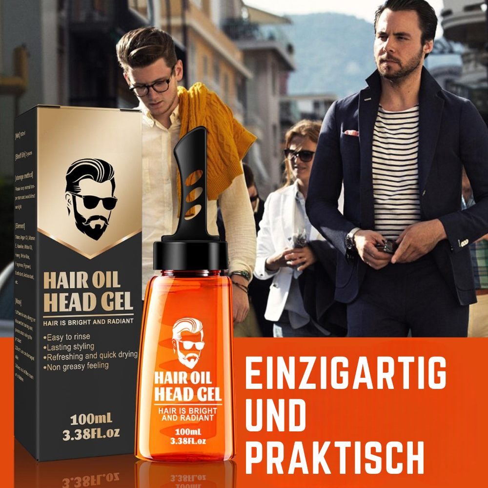 TwinGroom™ - 2-in-1 Haargel mit Kamm