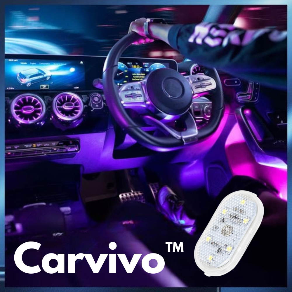 Carvivo™ - Auto-Innenraum-LED-Tastleuchte (2+2 GRATIS) – Melvas